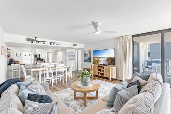 New Listing! Beachfront Resort Condo & Gulf Views!